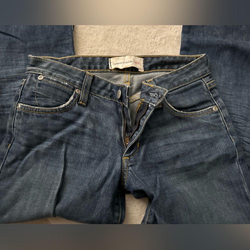 Paper denim & cloth blue jeans blue fusion jeans